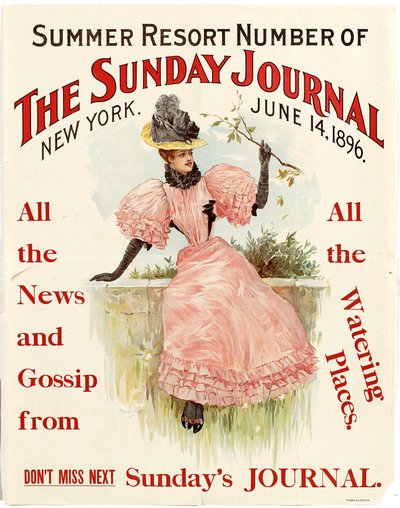 Summer Resort Number of The Sunday Journal, New York, June 14, 1896, 1896 by American School